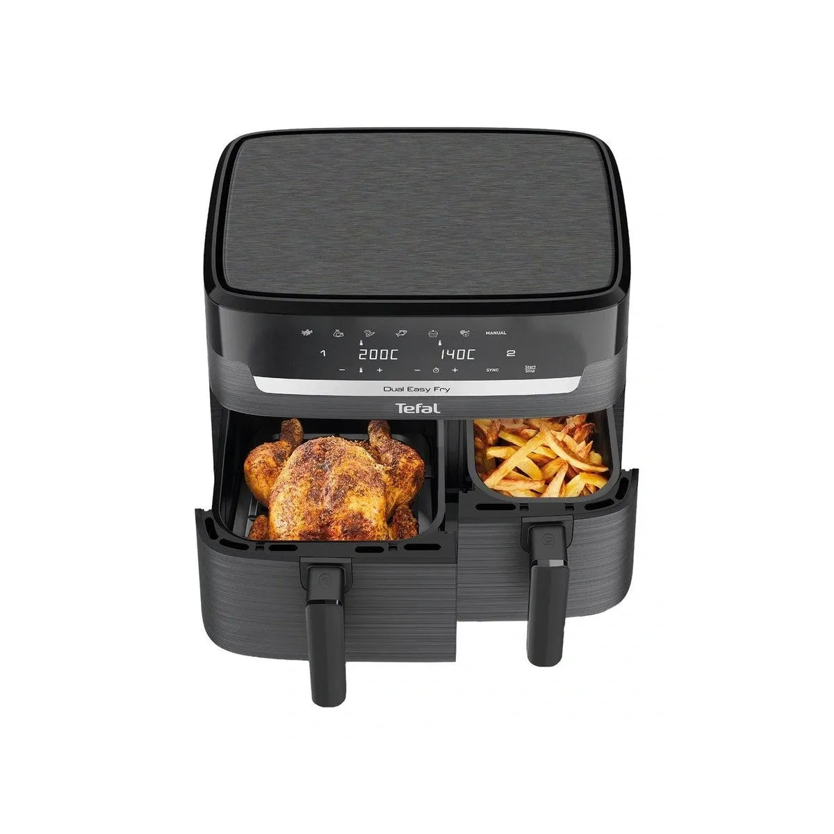 Tefal Dual Easy Fry Essential XXL Black