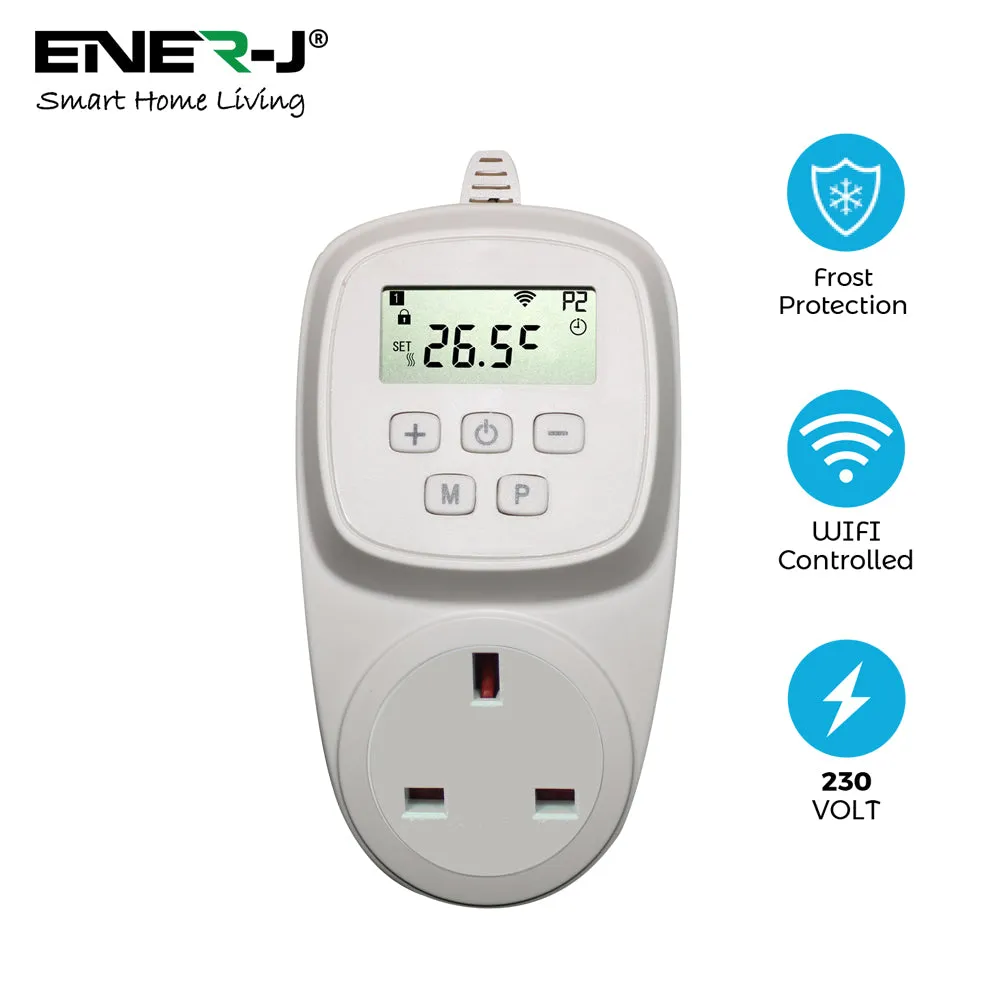 WIFI Thermostat For Infrared Heating Panel IH1003, IH1004, IH1007 With UK Plug Max 3680W