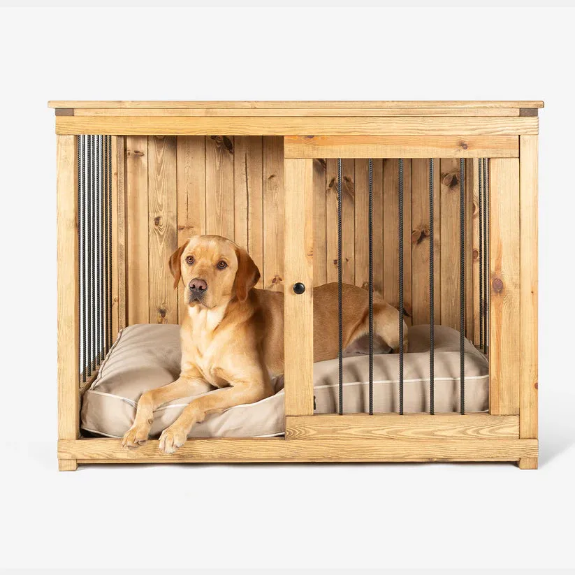 Wooden Sliding Door Broadsand Dog Crate